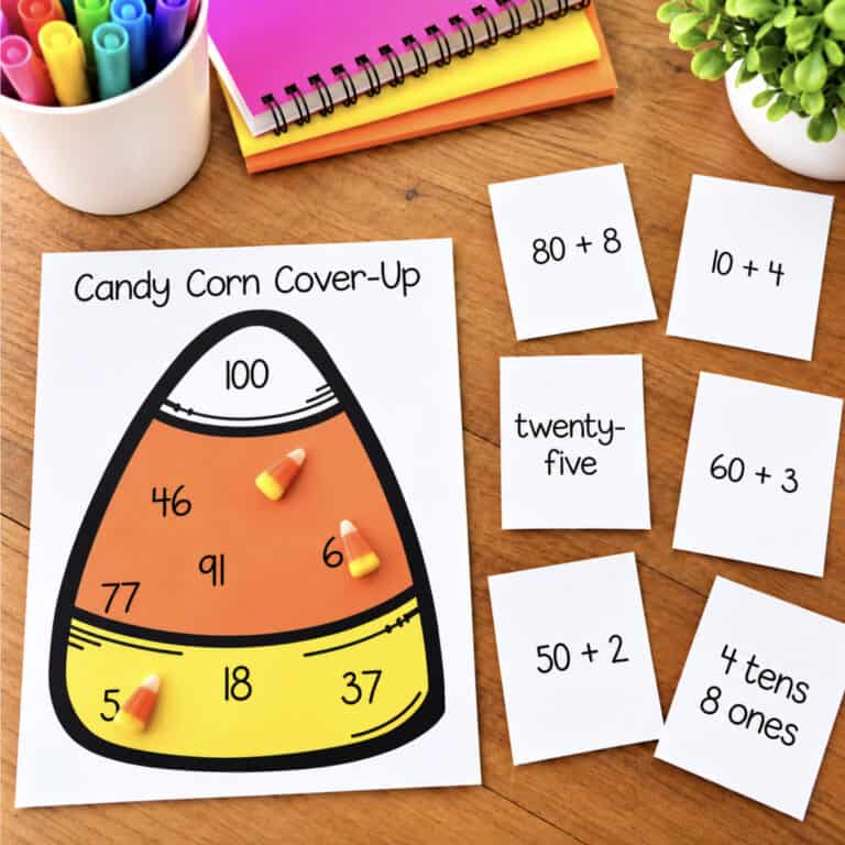 Candy Corn Place Value