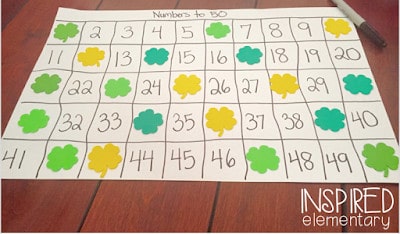 missing numbers to 50