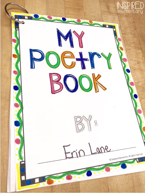 poetry unit for elementary students