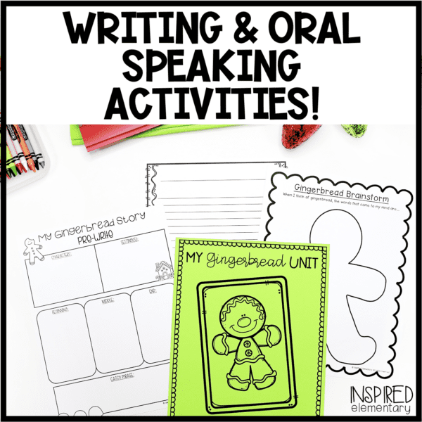 Gingerbread Man Unit | Comparing Stories Reading | Gingerbread Writing Activities - Image 6