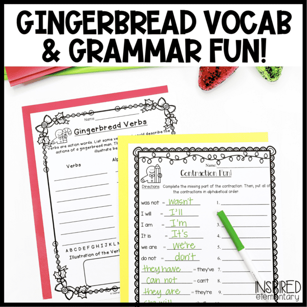Gingerbread Man Unit | Comparing Stories Reading | Gingerbread Writing Activities - Image 9