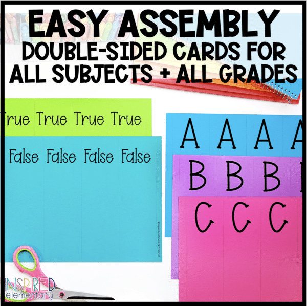 Silent Response Cards: Student Participation Tool for All Subjects! - Image 4