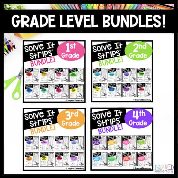 Solve It Strips: Mental Math Puzzles Freebie! - Image 3