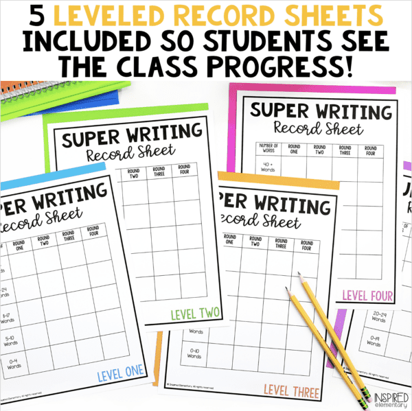 Super Writing! A Writing Fluency Activity - Image 3