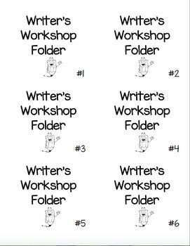 A Writer's Workshop Folder {PK-1}  Writing workshop, Writers workshop  folders, Writer workshop