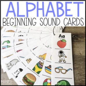 Beginning Sounds Letter Picture Strips - Letter Sound Discrimination