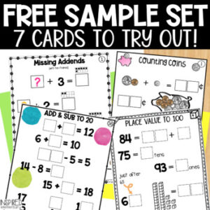 Math Tiles Free Sample Set · Inspired Elementary
