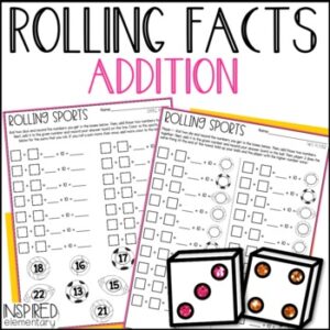 Addition Math Facts | Rolling Facts