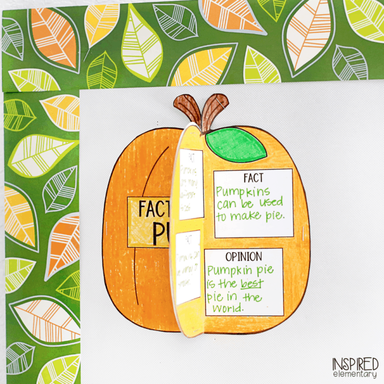 Fact & Opinion Pumpkins
