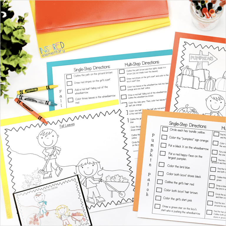 Listening Skills & Following Directions