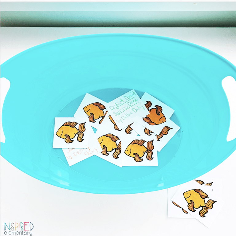 “Go Fish Pond” Class Library Idea